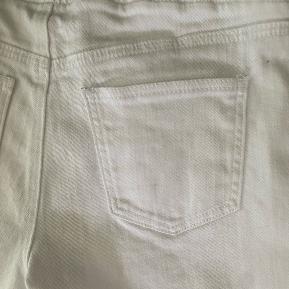 EUC YMI Dream Shorts in White. Size Small. Drawstring & Distressed. - Picture 12 of 16